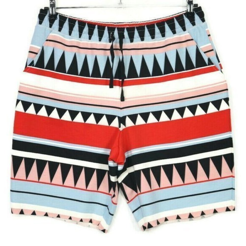 LuLaRoe Jamie French Terry Shorts Black Blue White Pink Red L Large